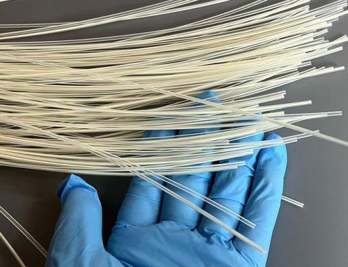 1.3*1.8mm ptfe radiopaque tube with two lines