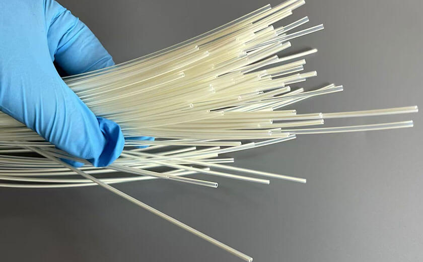 1.3*1.8mm Ptfe Radiopaque Tube with Two Lines