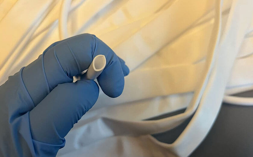 ePTFE tube for superior filtration