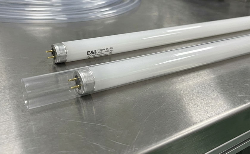 FEP Heat Shrink Tubing for Shatterproof Lamp Coating