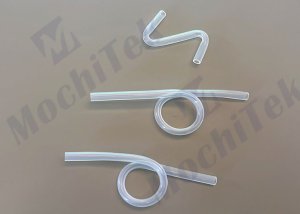 Custom PFA Shaped Bend Tube | Transparent Flame Retardant Heat & Chemical Resistant Formed Tubing